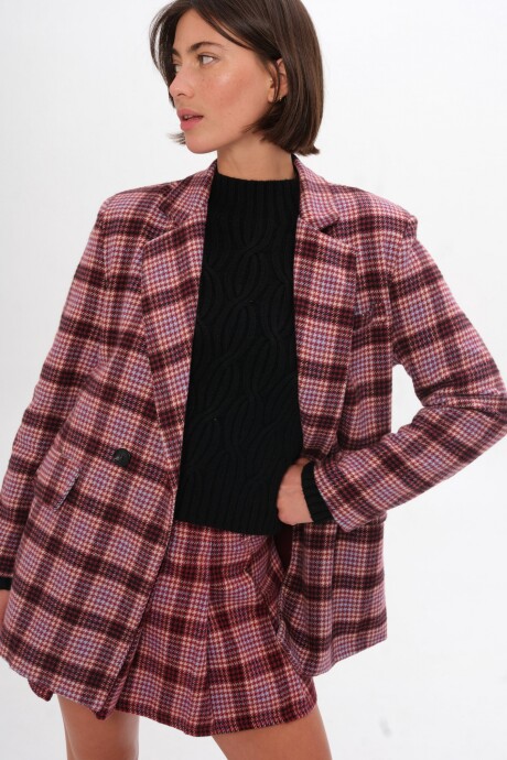 Blazer Coraline Bordeaux/Lila