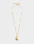Cadena Corta con Dije Acero quirúrgico Cadena Corta Con Dije Acero Quirúrgico - Dorado