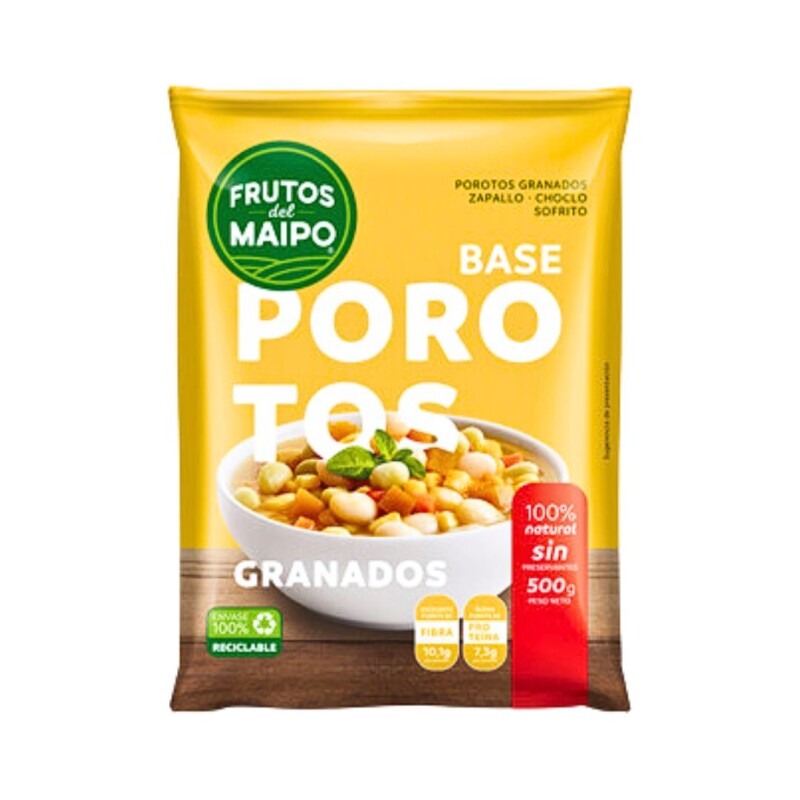 Porotos y vegetales Frutos del Maipo - 500 g Porotos y vegetales Frutos del Maipo - 500 g