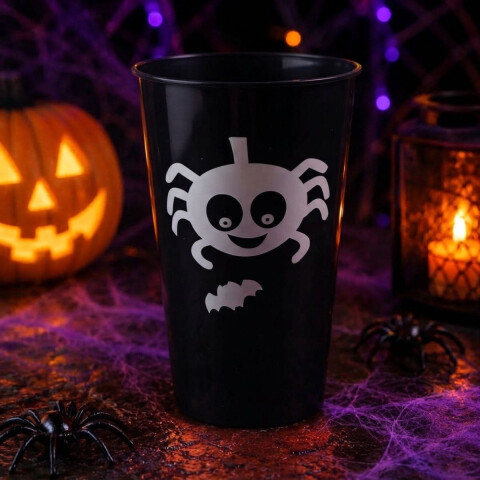 Vasos - Diseño Halloween Diseño araña