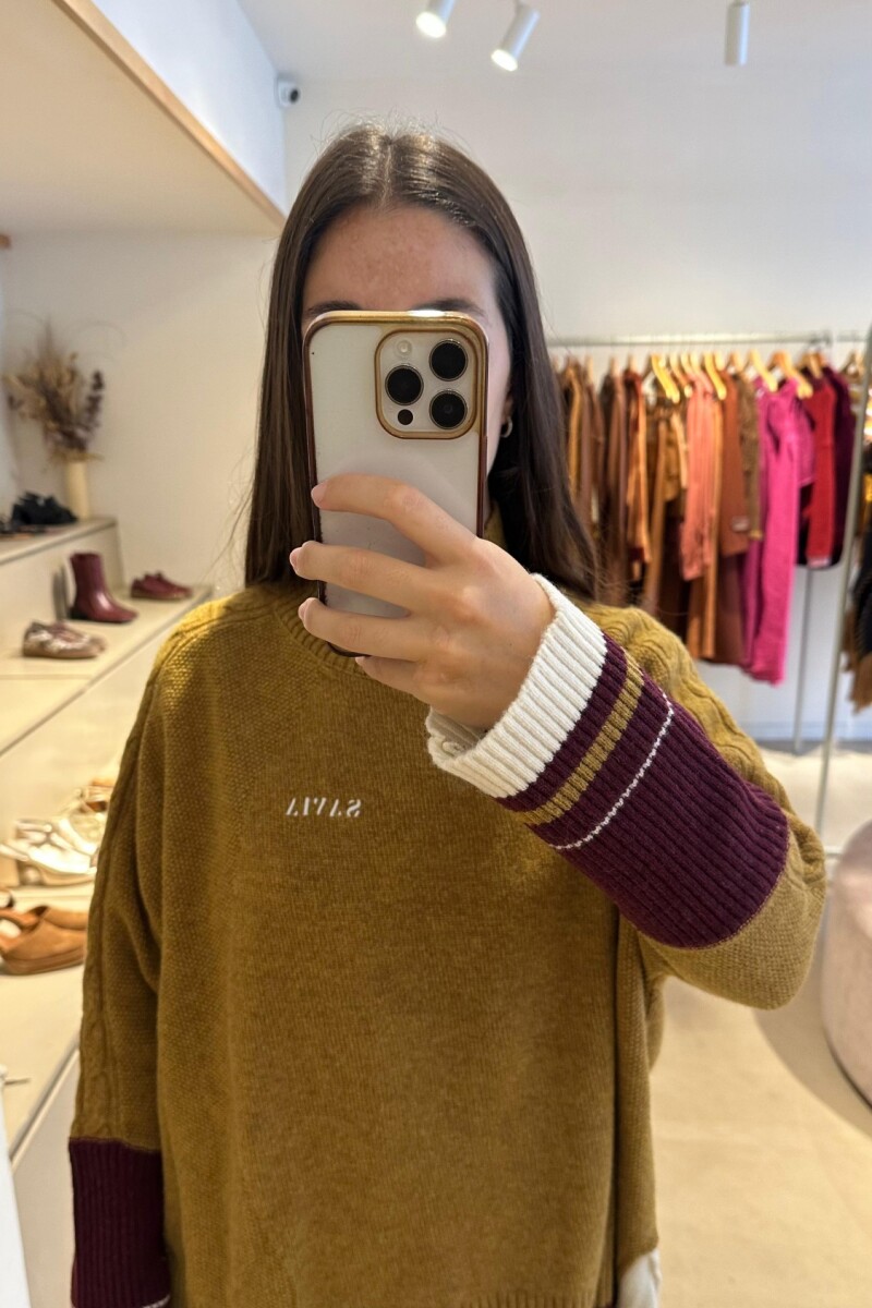 PRE VENTA BUZO SAVIA CLUB Mostaza