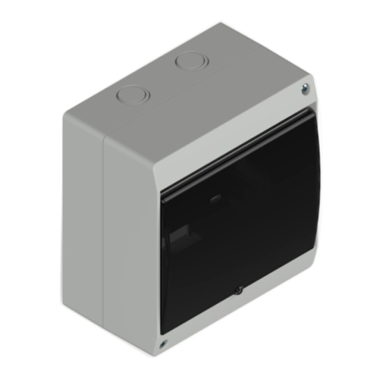 TABLERO ADOSAR EXT. P/TM 8 bocas c/tapa - GRIS. GENROD TABLERO ADOSAR EXT. P/TM 8 bocas c/tapa - GRIS. GENROD