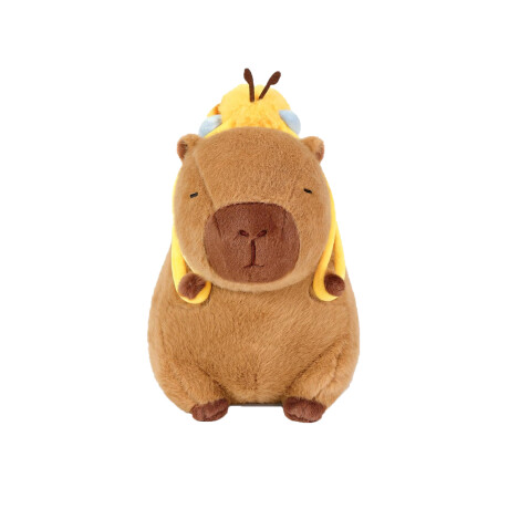 Capibara con Mochila Chico Abeja