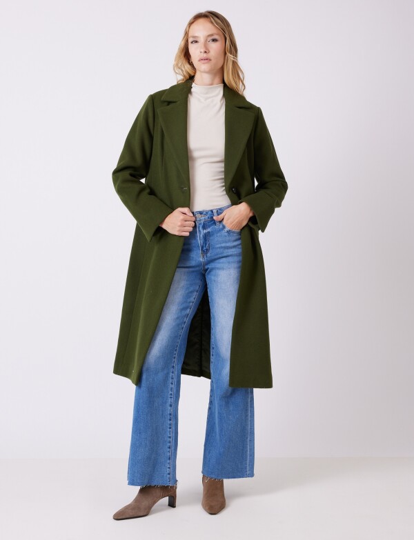 Tapado Largo Lana VERDE