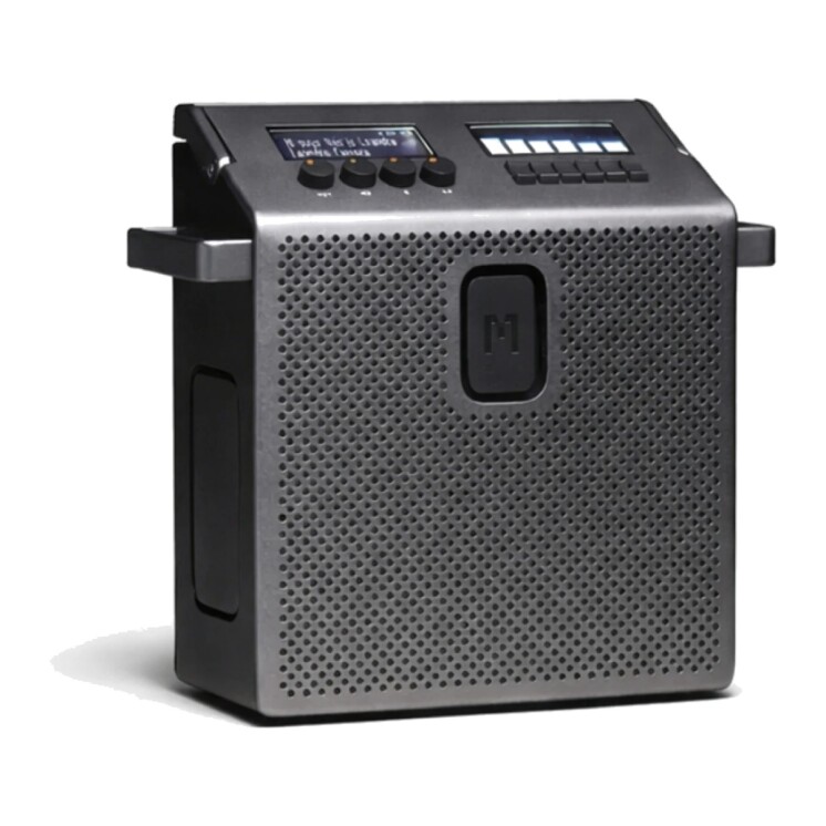 Parlante Bluetooth MONDO Speaker Medium 60 W IPX4 Metal gray