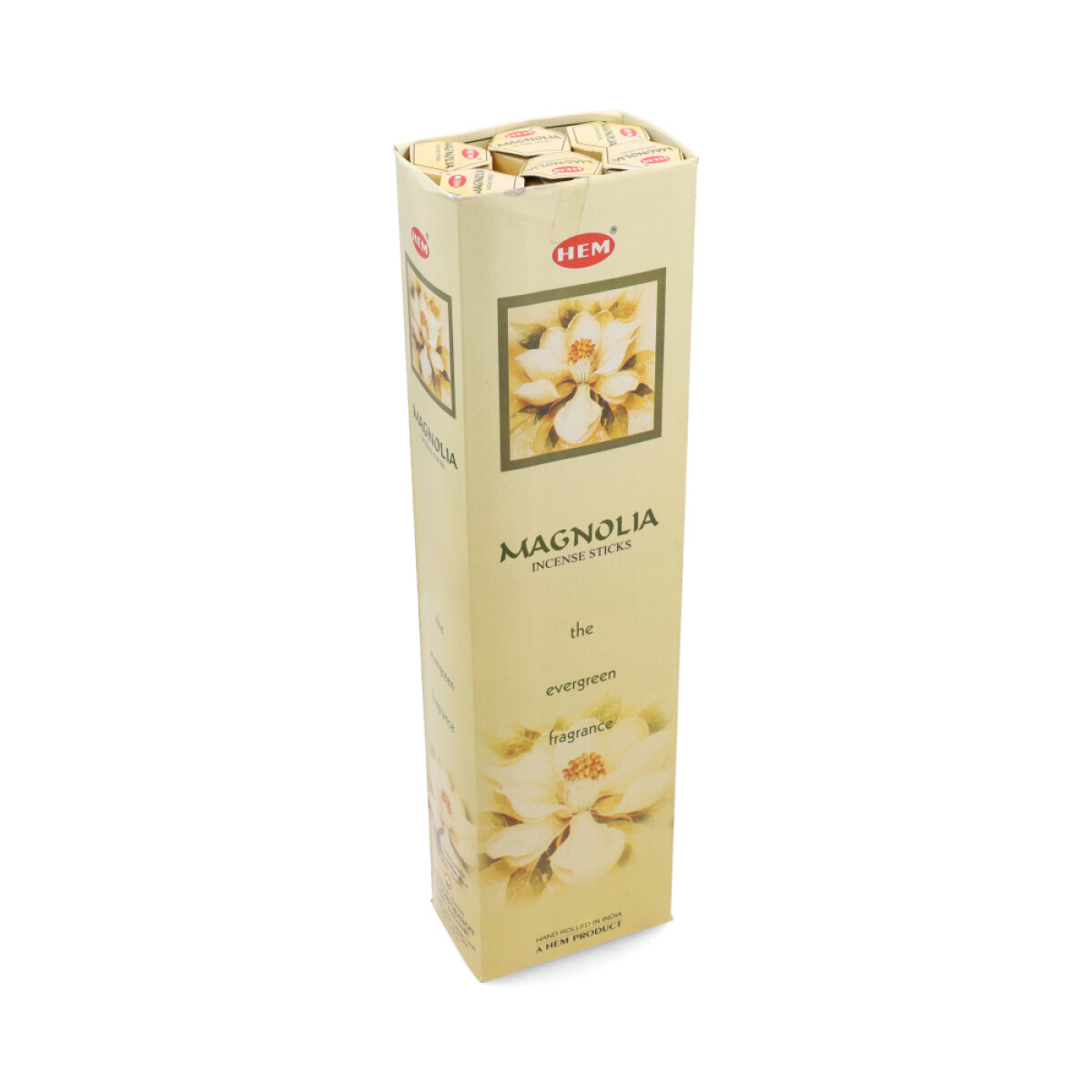INCIENSO HEM HEXAGONAL LARGA CAJA X6 - Magnolia 