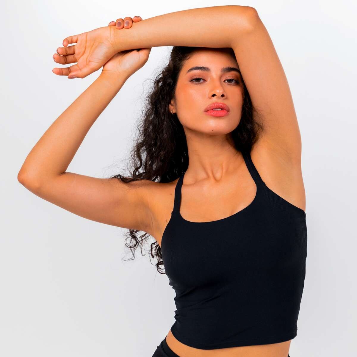 Remera Ztek Soltic Top de Mujer - Negro 