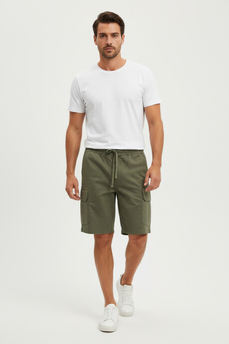 Short Zori Verde Oliva