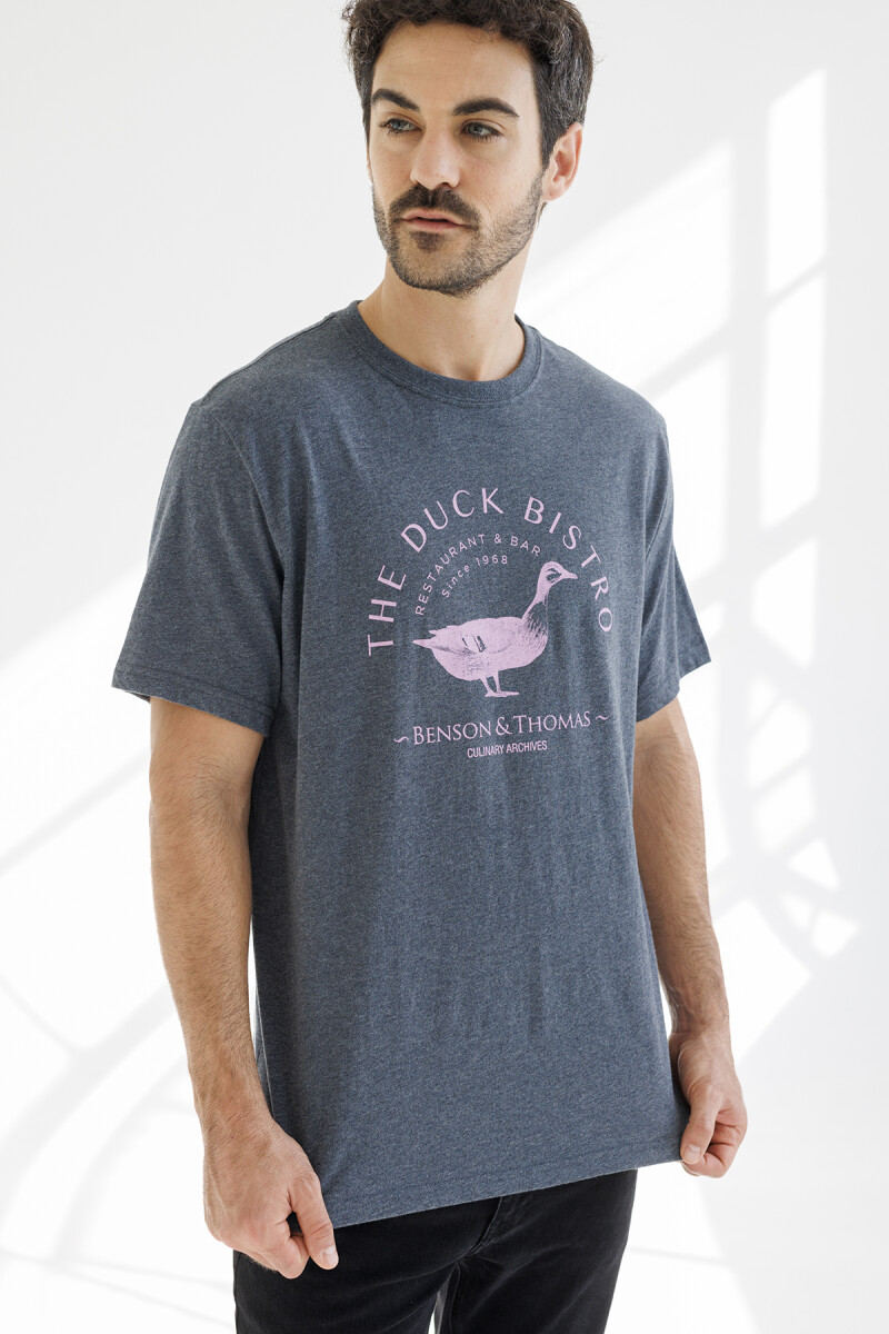 T-SHIRT DUCK - CARBON MEL 