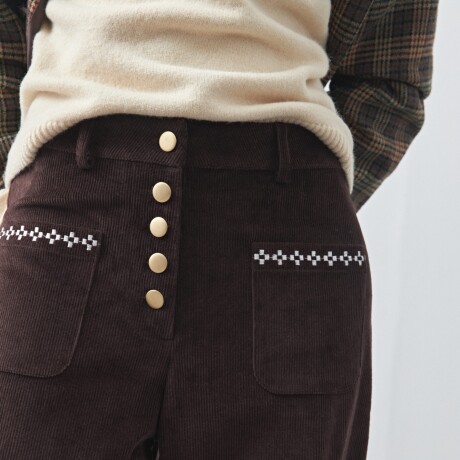 PANTALÓN DUNTON Chocolate