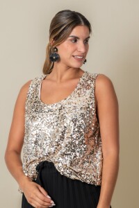 BLUSA NEROLI Dorado