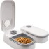 Dispensador De Alimento Timer Para Mascotas Gatos Perros Color Variante Gris