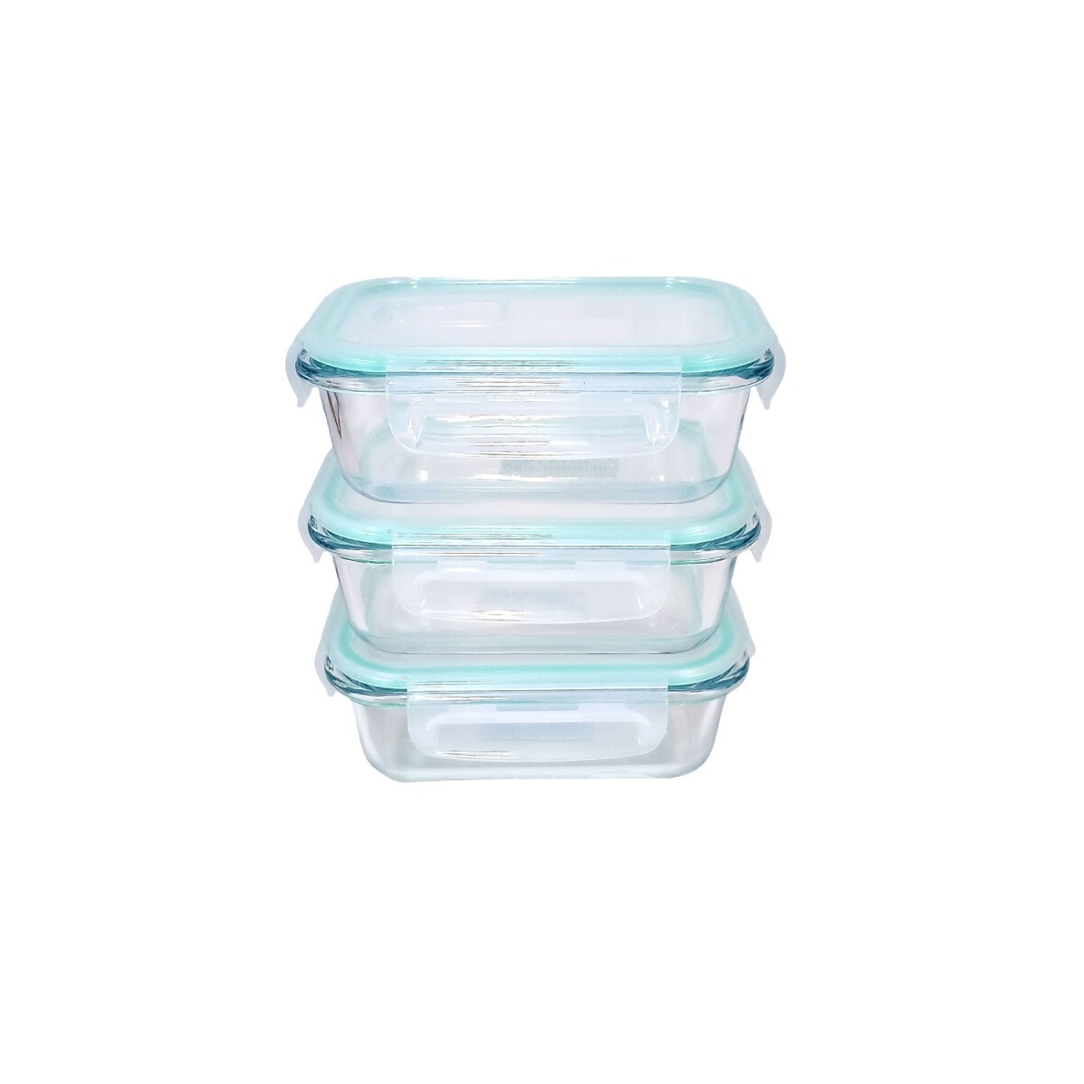Contenedor de vidrio cierre hermético 410ml - Contenedor De Vidrio Cierre Hermético 410ml 