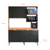 Mueble De Cocina Compacta 150 Con Tapa Premium La Tentación Mueble De Cocina Compacta 150 Con Tapa Premium La Tentación