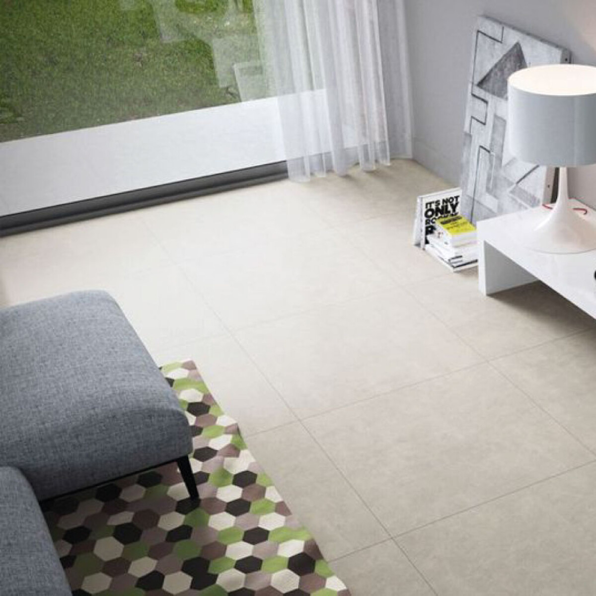 Porcelanato Downtown HD Wh Bold - 1.77m2 