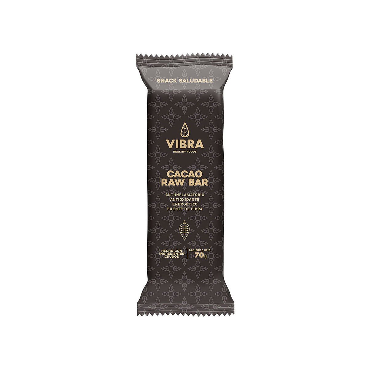 Barritas Raw De Cacao Vibra 70g 