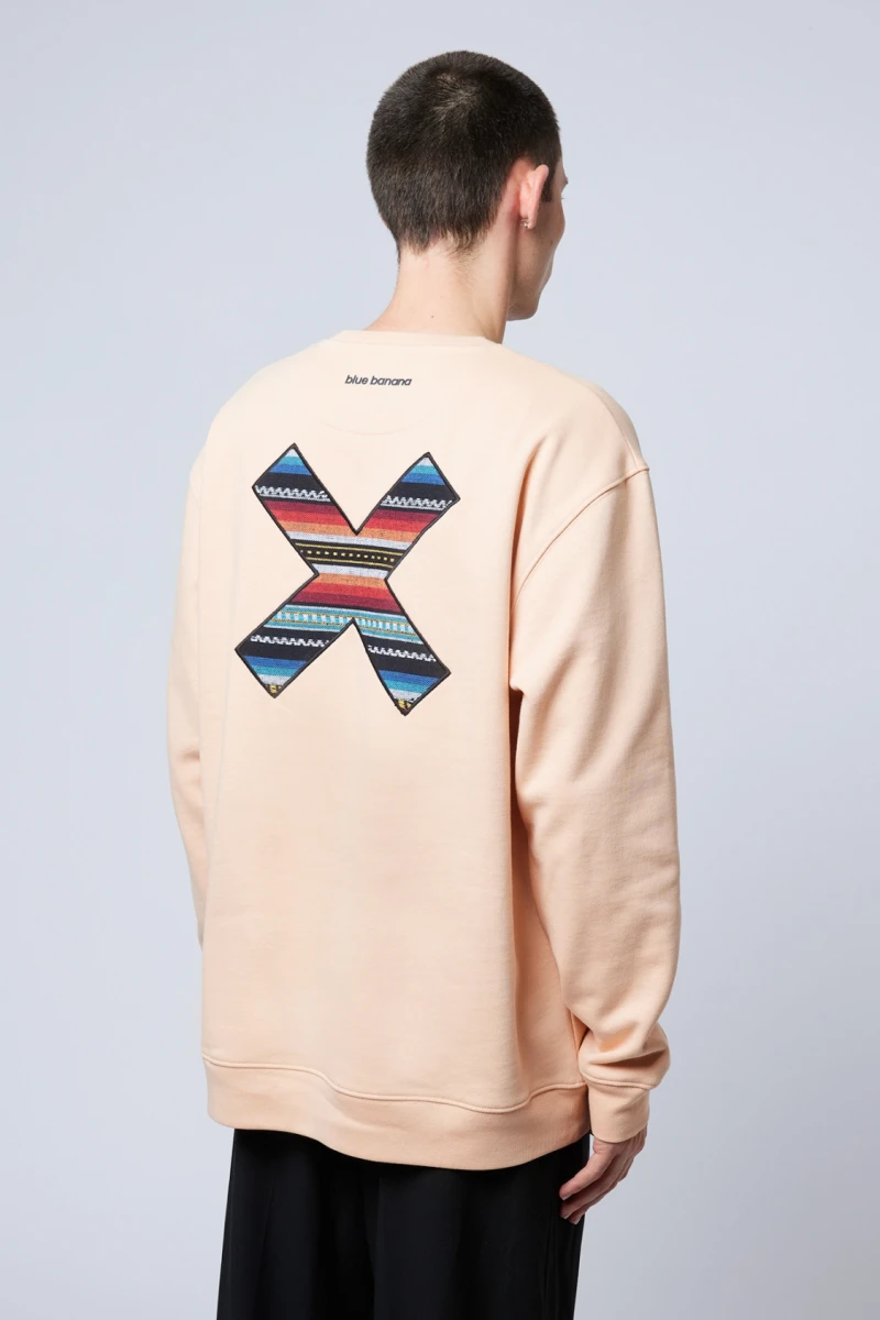 Sudadera Blue Banana Apricot