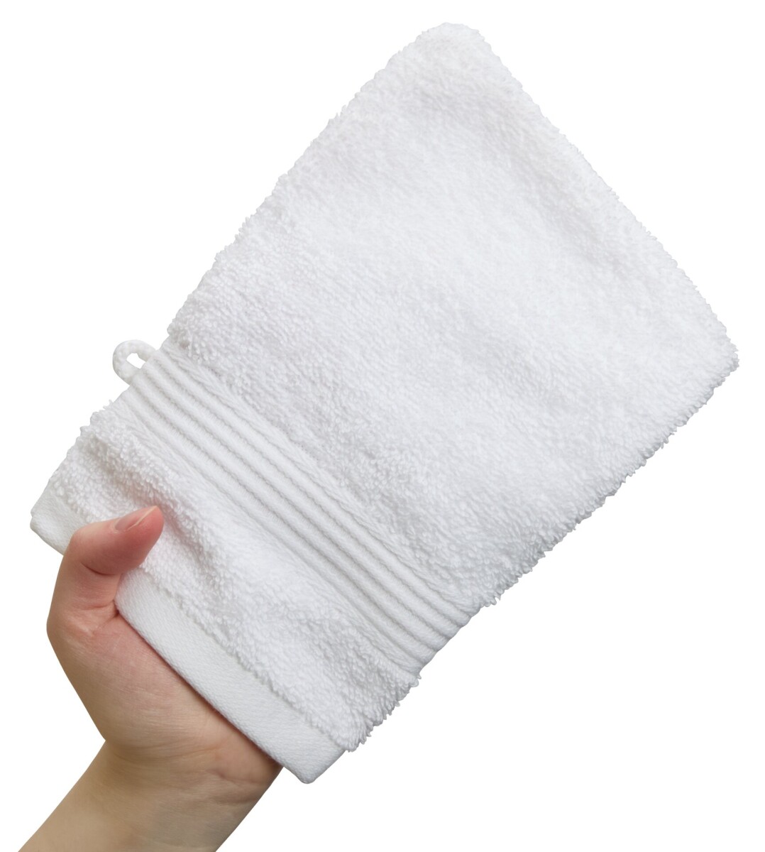 Manopla de baño KARLSTAD 15x21 blanco 