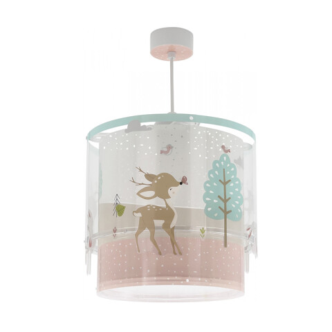 Colgante infantil LOVING DEER ciervo y conejos DA0092