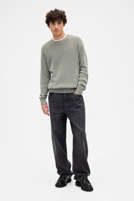 Buzo Rib Hombre Iceberg Green 16-5808