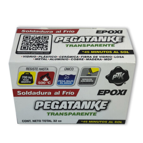 PEGATANKE adhesivo Epoxi acero negro 44GR alta temperatura