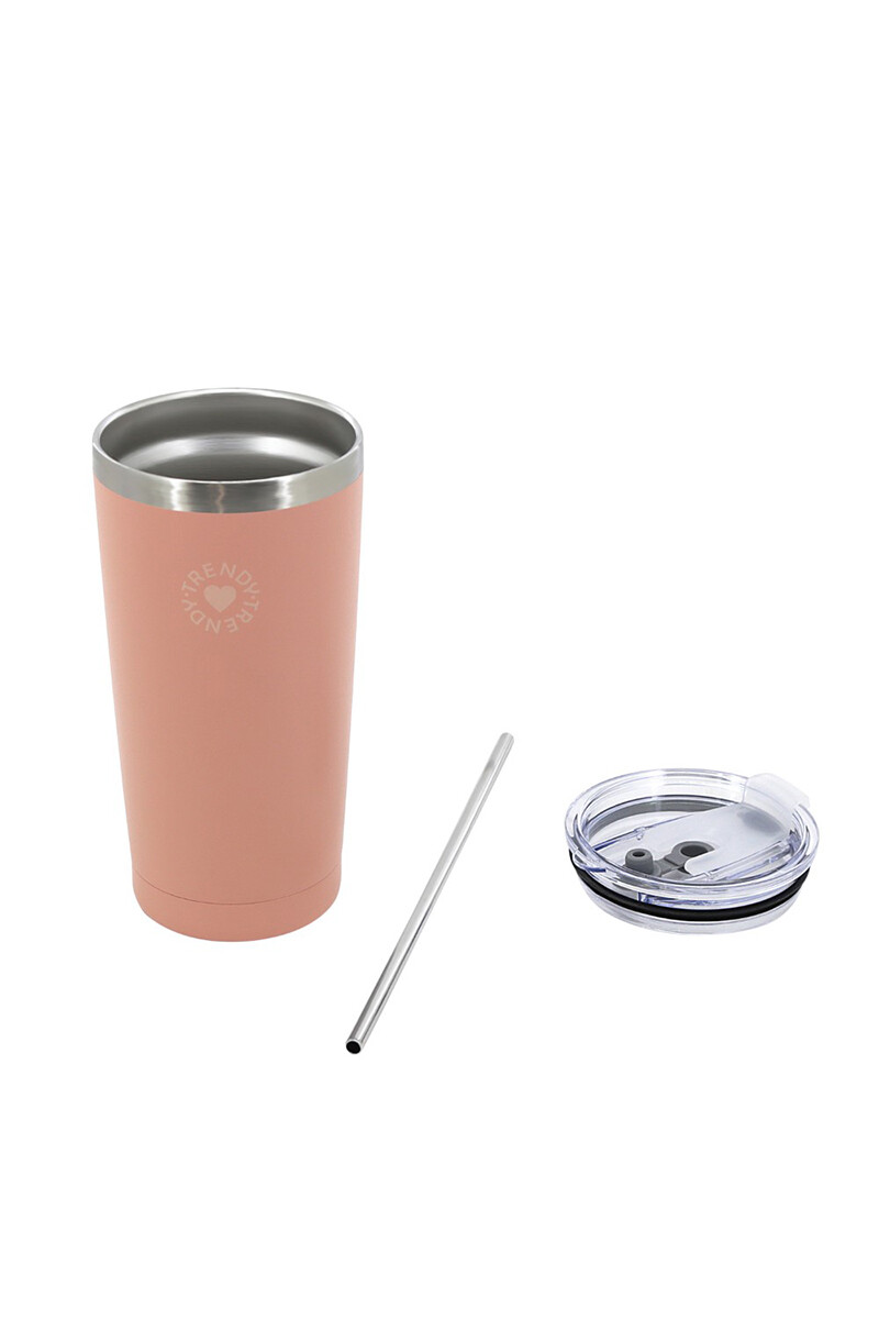 Vaso termico Trendy Rosado