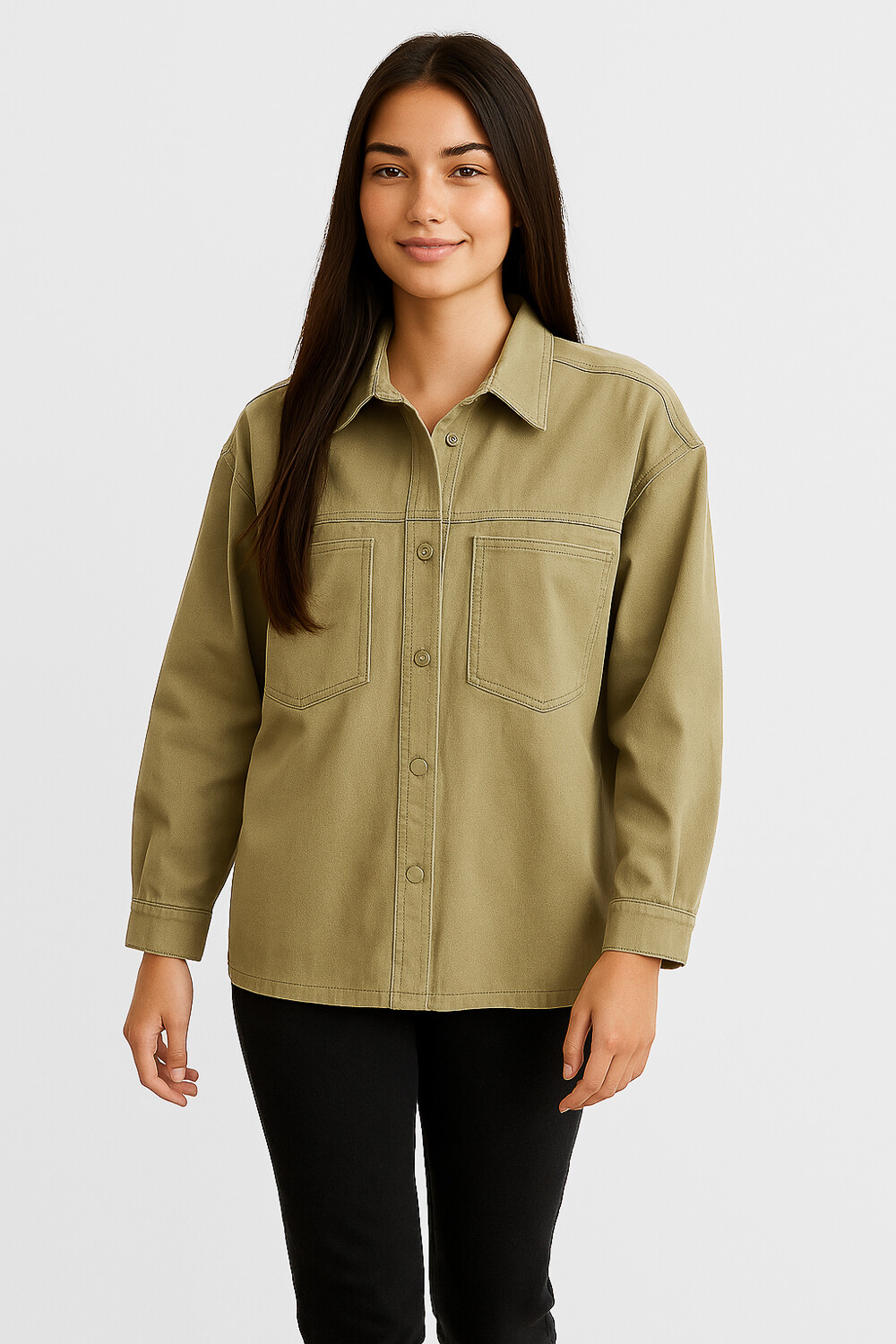 Sobrecamisa Achep Verde Oliva Claro