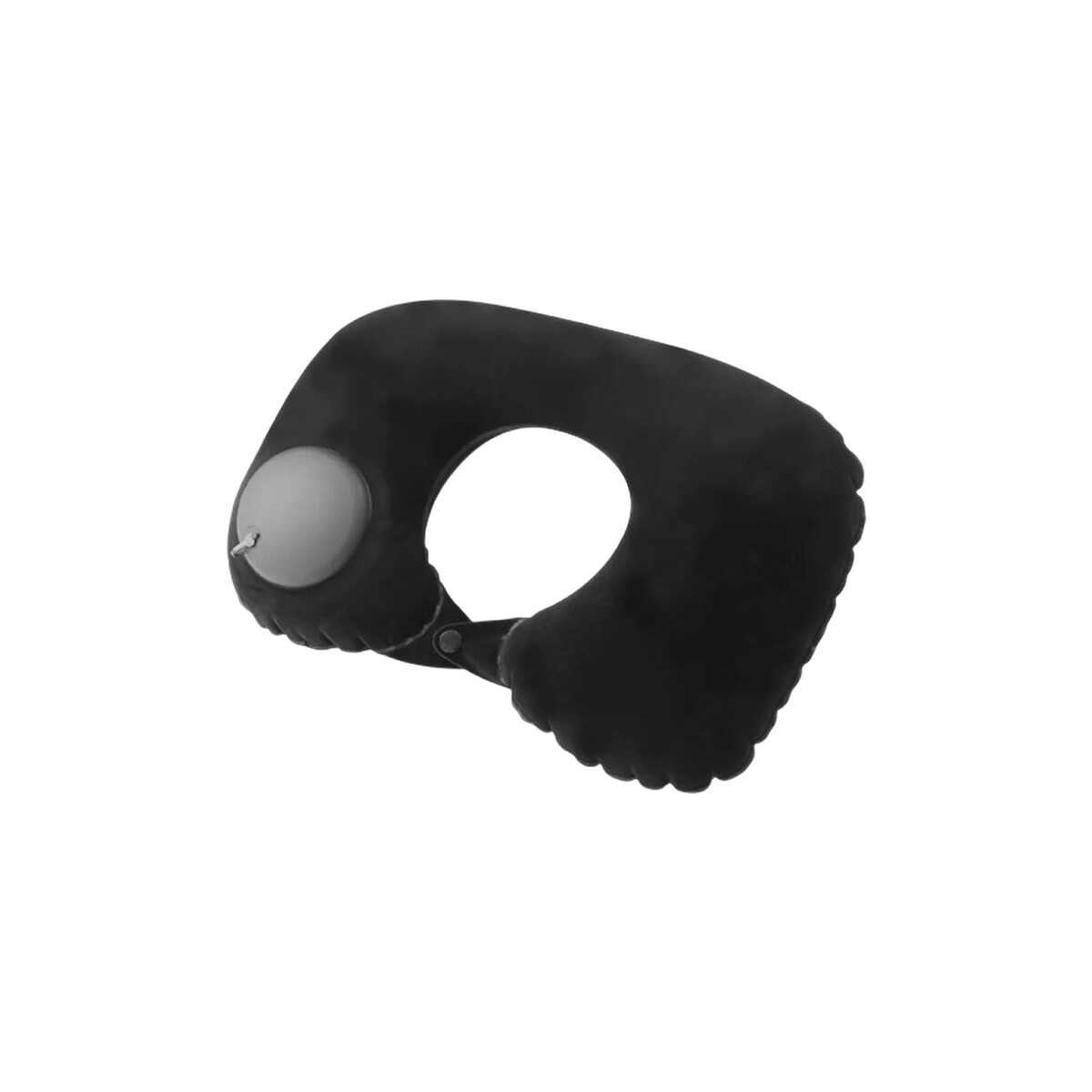 Almohada de viaje inflable - Negro 