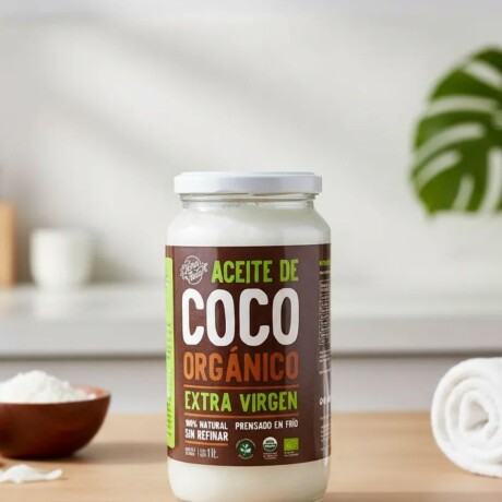Aceite de Coco Orgánico Extra Virgen 1L Terra Verde Aceite de Coco Orgánico Extra Virgen 1L Terra Verde