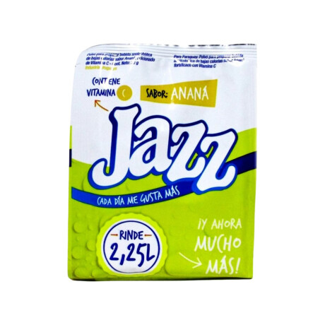 Refresco en polvo Jazz Anana 2.25L Refresco en polvo Jazz Anana 2.25L