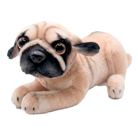 Peluche Animal Perro 25cm Realista Infantil Apego Pug