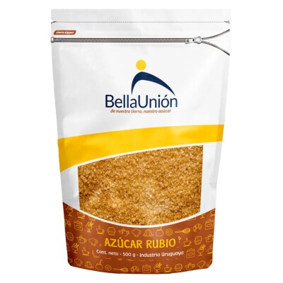Azúcar rubio 500gr Bella Unión Azucar Rubio Bella Union 500g