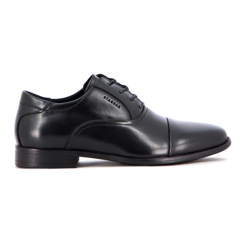 Zapato De Vestir Starsax Hombre Acordonado Negro Negro