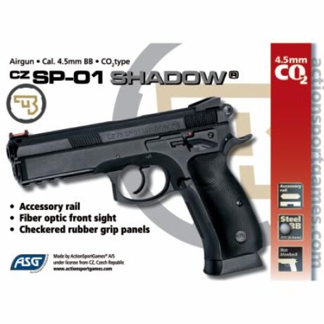 CZ SP-01 Shadow - Pistola a CO2 4.5mm Negro