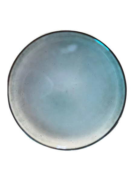 PLATO DE POSTRE CERAMICA D20CM GLAZE GRIS PLATO DE POSTRE CERAMICA D20CM GLAZE GRIS