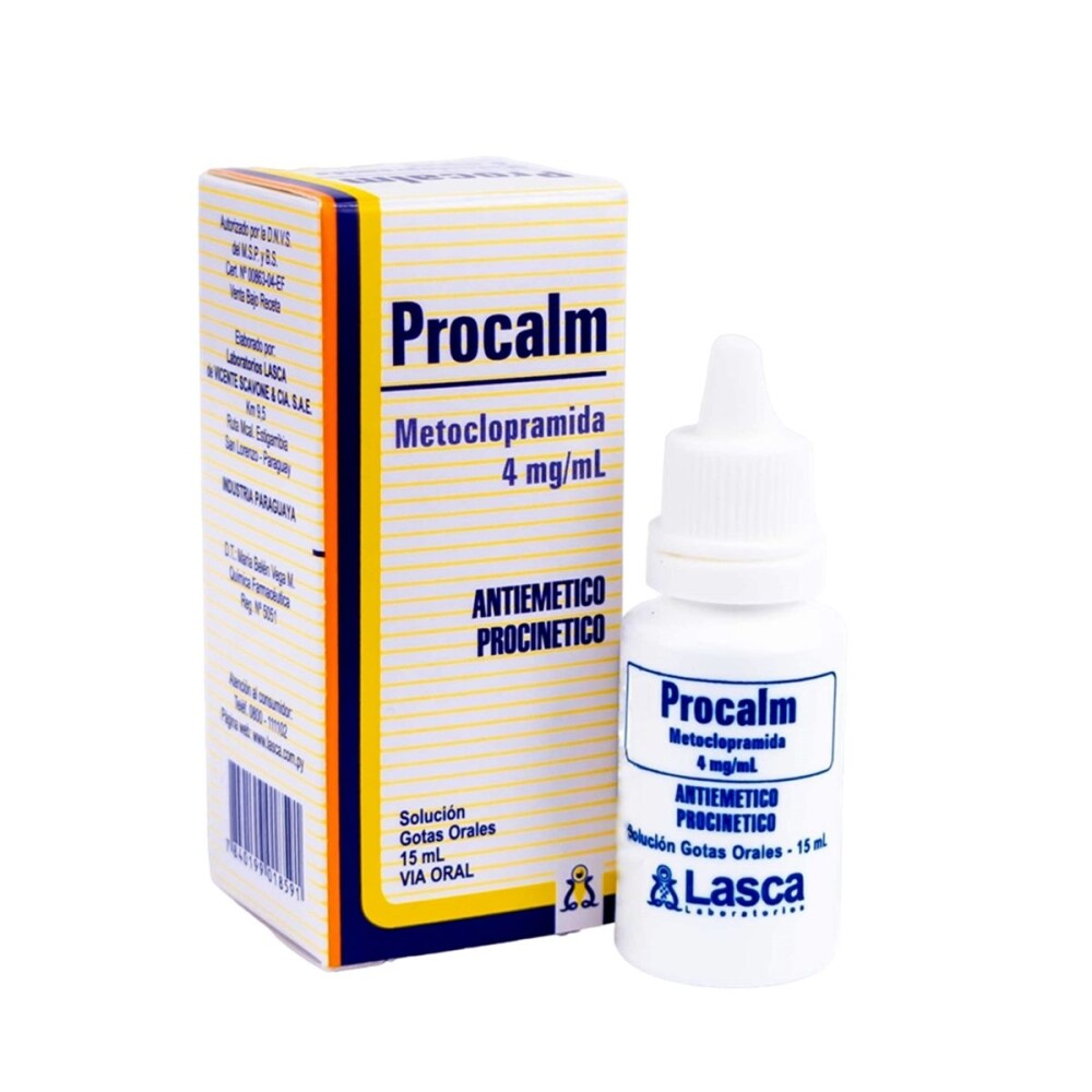 PROCALM GOTAS CJ X 15 ML. única