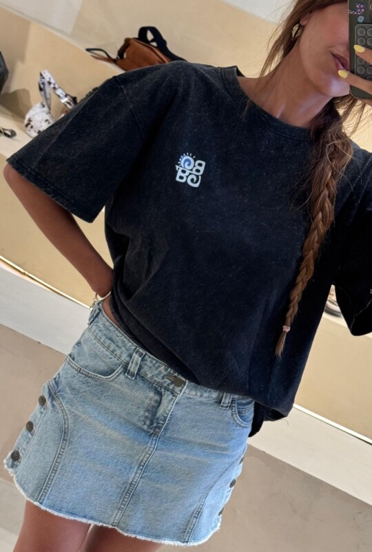 T-shirt Uruguay Negro