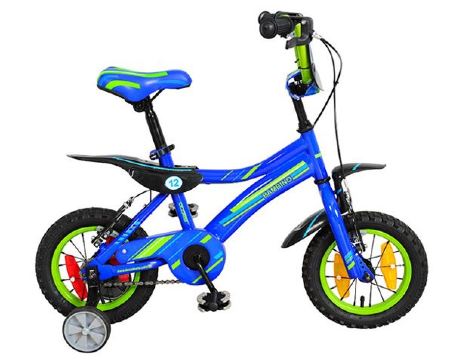 BICICLETA BACCIO R-12 BAMBINO Naranja/azul/bco - Sin color 