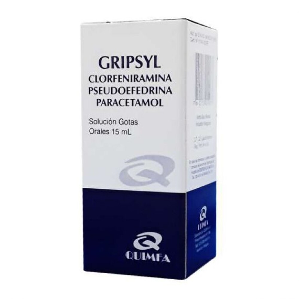 GRIPSYL GOTAS FRASCO X 15 ML. única