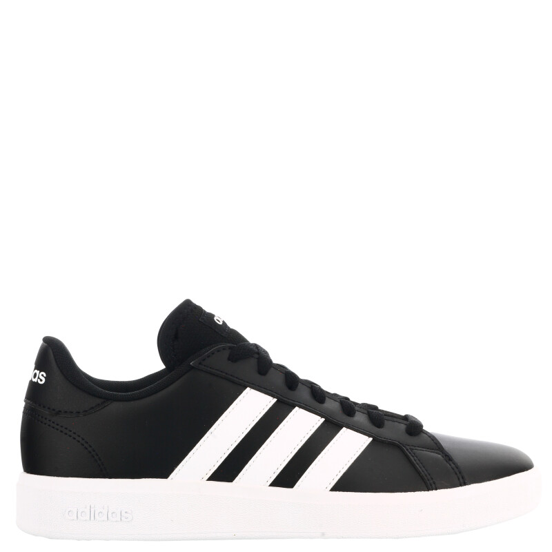 Championes de Hombre Adidas Grand Court Base 2.0 Negro - Blanco