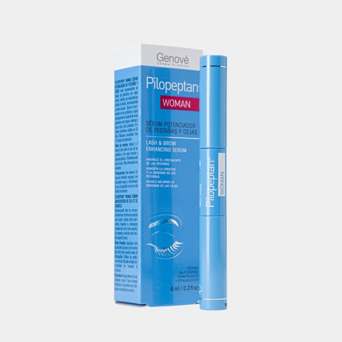 Pilopeptan Woman Sérum Potenciador de Pestañas y Cejas 