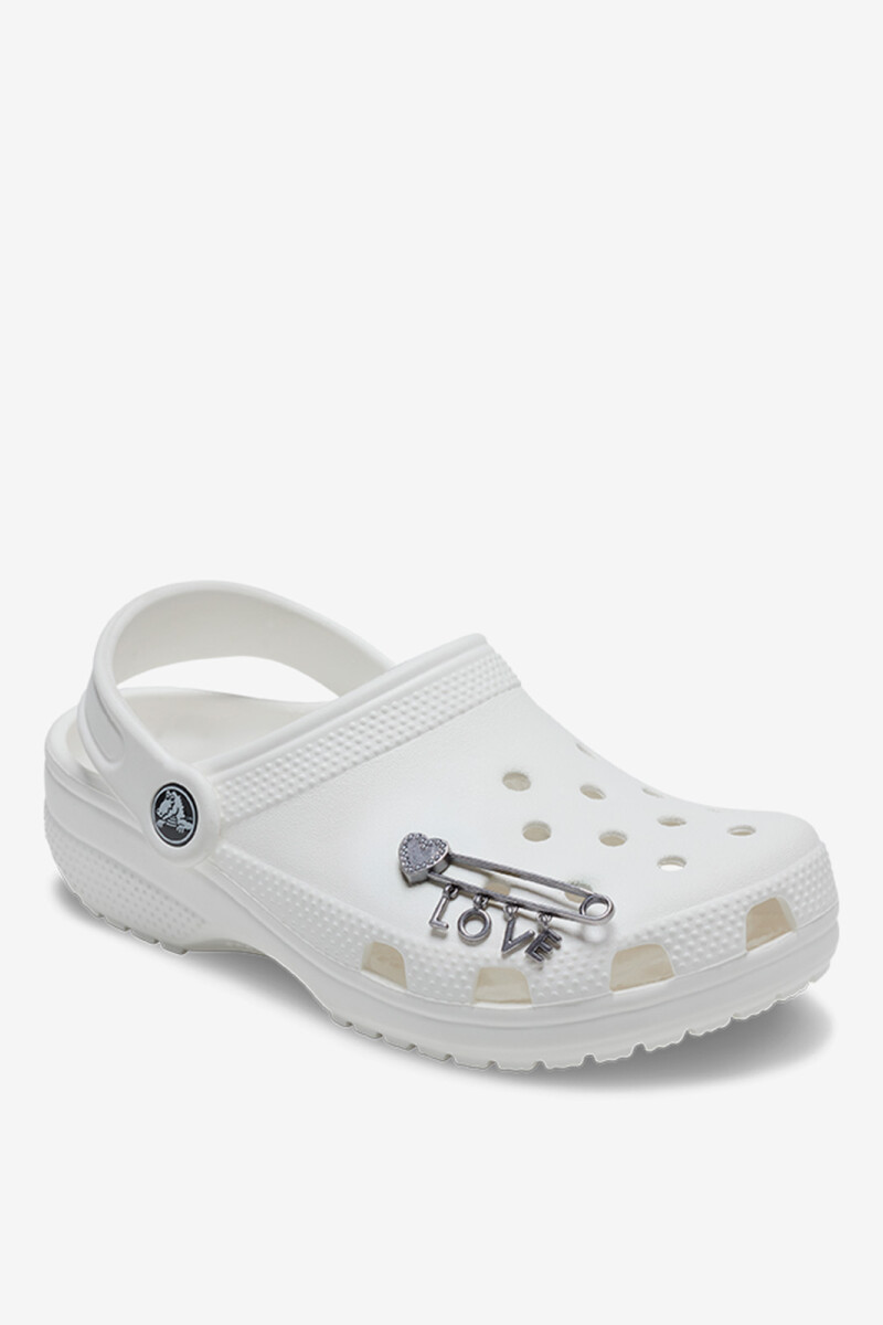 JIBBITZ CROCS LOVE SAFETY PIN Plata