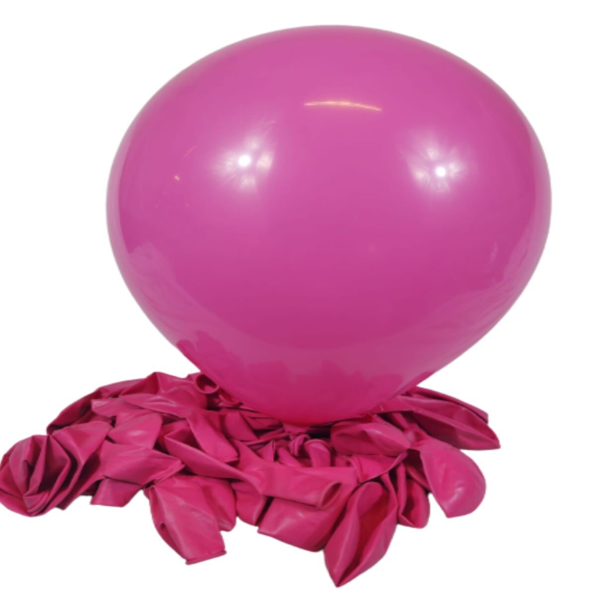Globo Liso x50 Und Fessta - Fucsia 