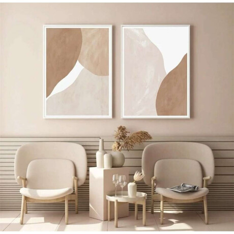 Cuadro Canvas 40X50Cm Marco Tonalidades