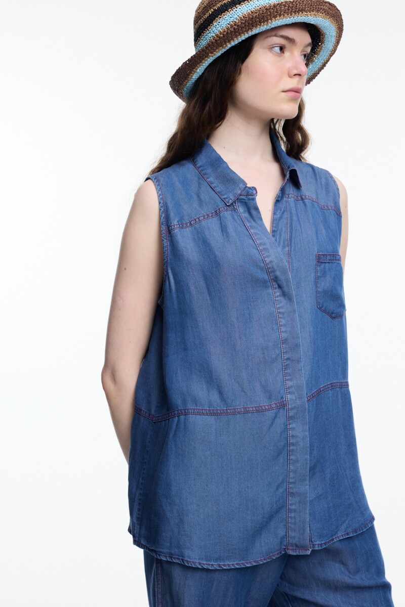 CAMISA SM LYOCELL Jean