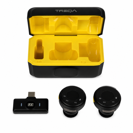 MICRÓFONO INALÁMBRICO SOLAPERO DOBLE CON ESTUCHE COMPATIBLE ANDROID Y IOS MICRÓFONO INALÁMBRICO SOLAPERO DOBLE CON ESTUCHE COMPATIBLE ANDROID Y IOS