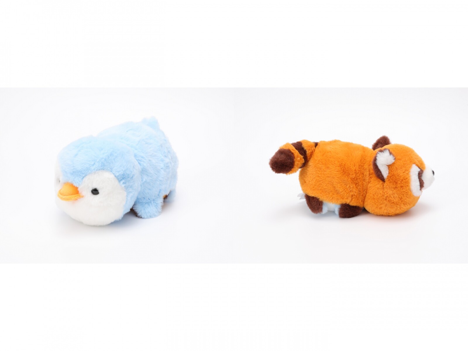 PELUCHE REVERSIBLE 2 EN 1 (MAPACHE Y PINGÜINO/25 CM) 