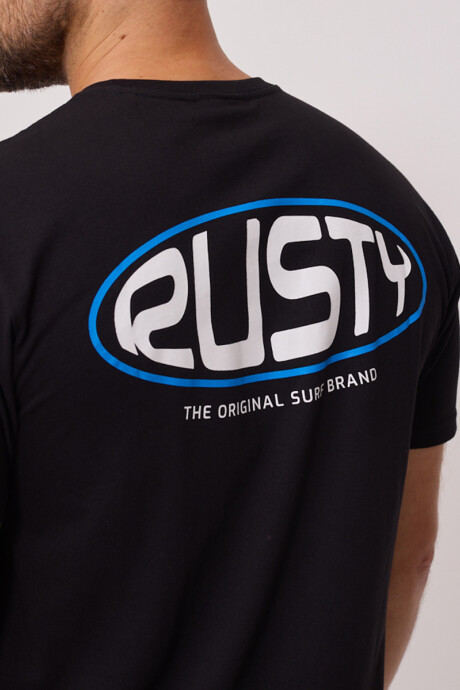 T-SHIRT NAREN RUSTY Negro
