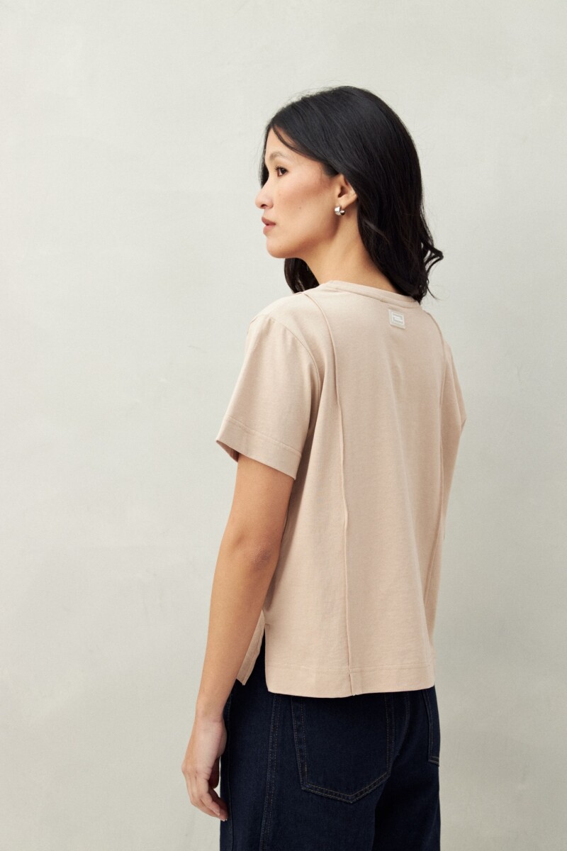 REMERA PADELLA Beige