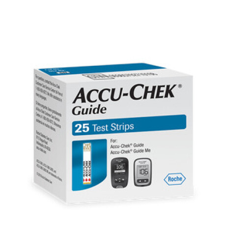 Tiras Accu-Chek Guide 25 Unidades Tiras Accu-Chek Guide 25 Unidades